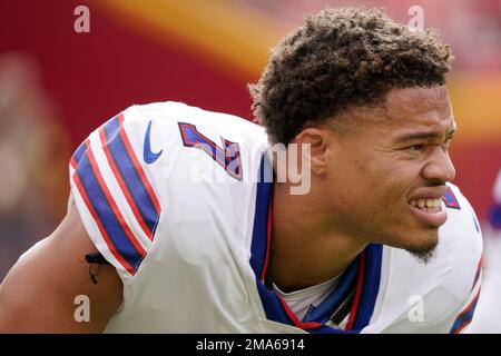 Buffalo Bills outside linebacker Matt Milano (58) defends against the New  York Jets during an NFL football game, Sunday, Nov. 14, 2021, in East  Rutherford, N.J. (AP Photo/Adam Hunger Stock Photo - Alamy