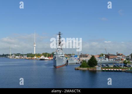 Destroyer Moelders, German Naval Museum, Wilhelmshaven, Lower Saxony, Germany Stock Photo