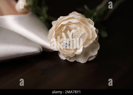 Wedding details Stock Photo