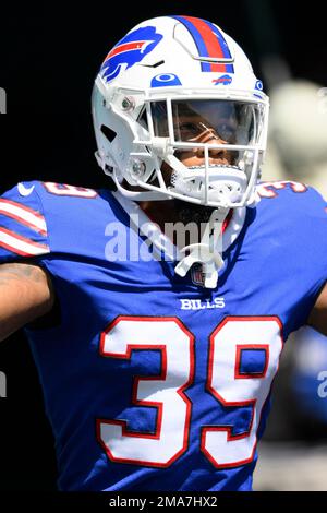 Buffalo Bills cornerback Cam Lewis during the first half of an NFL football  game against the Kansas City Chiefs, Sunday, Oct. 16, 2022 in Kansas City,  Mo. (AP Photo/Reed Hoffmann Stock Photo 