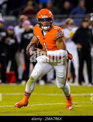 Washington Commanders beat Chicago Bears 12-7 to snap four-game losing  streak, Bears QB Justin Fields injures shoulder in loss, NFL News