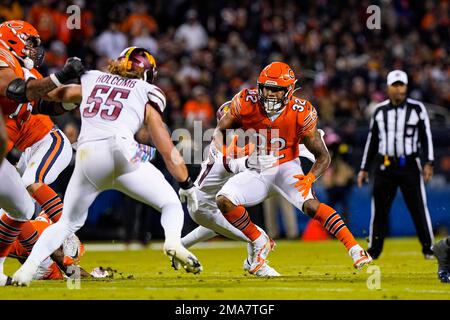 Washington Commanders cornerback Rachad Wildgoose (37) runs during an NFL  football game against the Green Bay Packers, Sunday, October 23, 2022 in  Landover. (AP Photo/Daniel Kucin Jr Stock Photo - Alamy