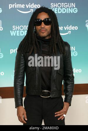 Lenny Kravitz, at Los Angeles Premiere Of Prime Video's 'Shotgun Wedding' at TCL Chinese Theatre in Hollywood, Los Angeles, CA, USA on January 18 2022. Photo by Fati Sadou/ABACAPRESS.COM Stock Photo