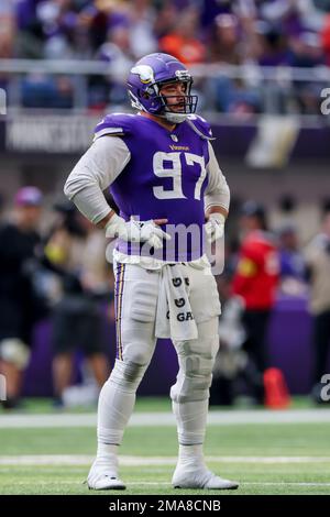 Minnesota Vikings cornerback Akayleb Evans (21) in action during the second  half of an NFL football game against the Chicago Bears, Sunday, Oct. 9,  2022 in Minneapolis. (AP Photo/Stacy Bengs Stock Photo - Alamy