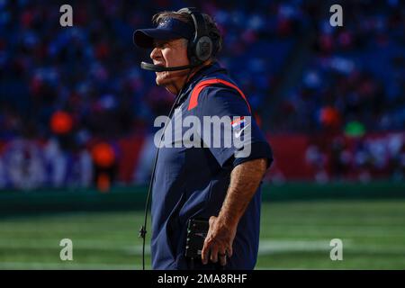 New England Patriots head coach Bill Belichick wears a Croatian