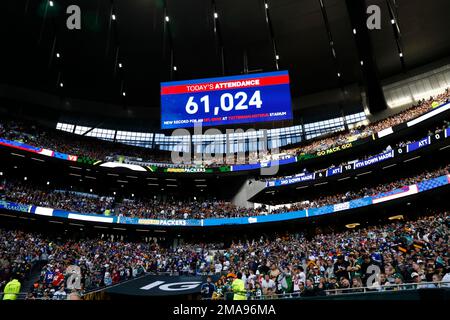 Tottenham Hotspur Stadium on X: An attendance of 61,024 today 