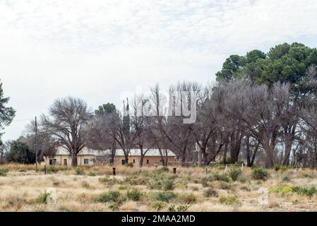 Victoria West Rural Victoria West, South Africa - Sep 2, 2022: A street scene, an historic ...