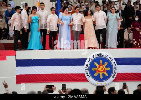 President Ferdinand Marcos, Left, Poses With His Wife Imelda Marcos ...