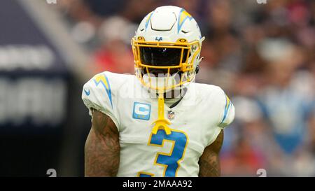 Los Angeles Chargers safety Derwin James Jr (33) during training camp on  Tuesday, Aug 17, 2021, in Costa Mesa, Calif. (Dylan Stewart/Image of Sport  vi Stock Photo - Alamy