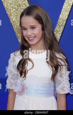 Alisha Weir poses for photographers upon arrival at the Critics' Circle ...