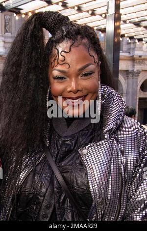 Janet Jackson attends the presentation of Louis Vuitton Spring