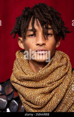 Jaden Smith attends the Louis Vuitton Spring/Summer 2024 womenswear fashion  collection presented Monday, Oct. 2, 2023 in Paris. (AP Photo/Vianney Le  Caer Stock Photo - Alamy