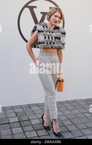 Actress Léa Seydoux stars in the new Louis Vuitton spring/summer