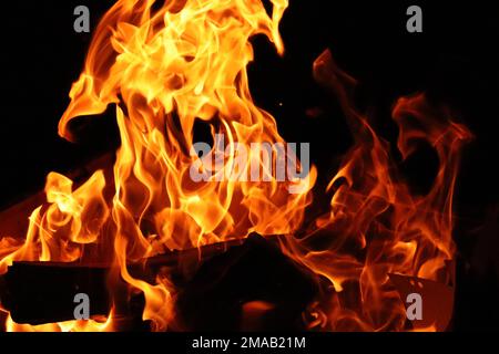 Fire - Flames Stock Photo