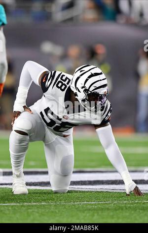 August 12, 2022: Joseph Ossai (58) of the Cincinnati Bengals takes