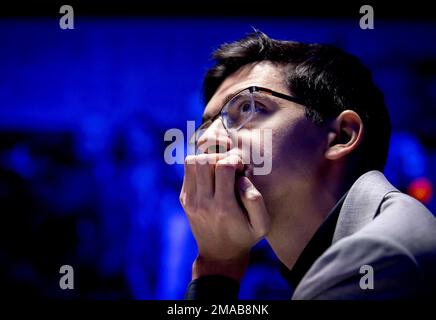 Chess Grandmaster Anish GIRI, Netherlands, NED, Portrait, Portrait,  Portrait, cropped single image, single motive, press conference