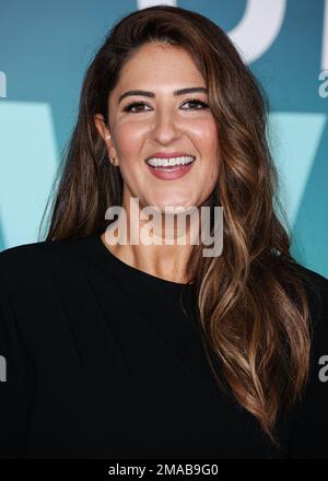 D'Arcy Carden arrives at the premiere of "Shotgun Wedding," Wednesday