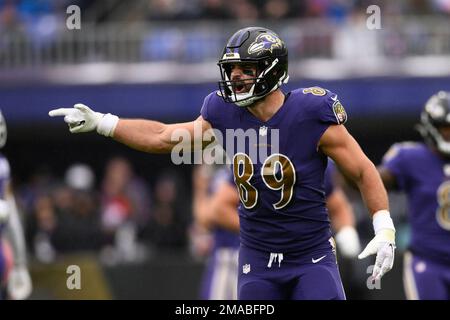 Baltimore Ravens Te Mark Andrews 89 Editorial Stock Photo - Stock Image