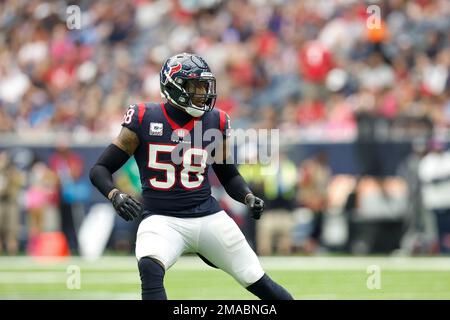 Houston Texans cornerback Steven Nelson during the first half of an NFL  football game against the Los Angeles Chargers, Sunday, Oct. 2, 2022, in  Houston. (AP Photo/Eric Christian Smith Stock Photo - Alamy