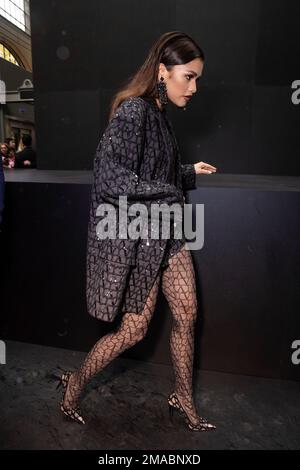 Zendaya poses for photographers following the Louis Vuitton Fall/Winter  2023-2024 ready-to-wear collection presented Monday, March 6, 2023 in  Paris. (Vianney Le Caer/Invision/AP Stock Photo - Alamy