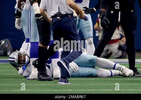 Dallas Cowboys wide receiver Michael Gallup (13) is seen after an NFL  football game against the Chicago Bears, Sunday, Oct. 30, 2022, in  Arlington, Texas. Dallas won 49-29. (AP Photo/Brandon Wade Stock Photo -  Alamy