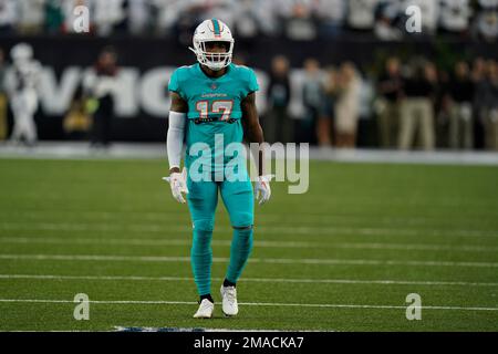 Miami Dolphins' Jaylen Waddle in action before an NFL football game against  the Cincinnati Bengals, Thursday, Sept. 29, 2022, in Cincinnati. (AP  Photo/Joshua A. Bickel Stock Photo - Alamy