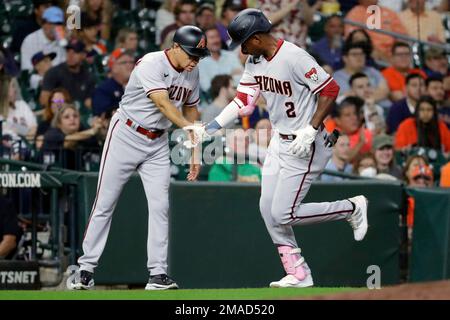 This is a 2022 photo of coach Tony Perezchica of the Arizona Diamondbacks  baseball team shown, Monday, March 21, 2022, in Scottsdale, Ariz. (AP  Photo/Matt York Stock Photo - Alamy