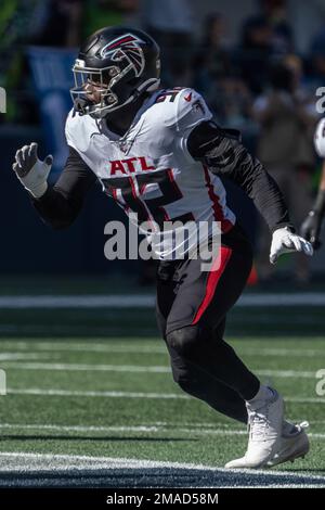 Jacksonville Jaguars linebacker Foyesade Oluokun (23) during the first half  of an NFL football game against the Baltimore Ravens, Sunday, Nov. 27,  2022, in Jacksonville, Fla. (AP Photo/Gary McCullough Stock Photo - Alamy