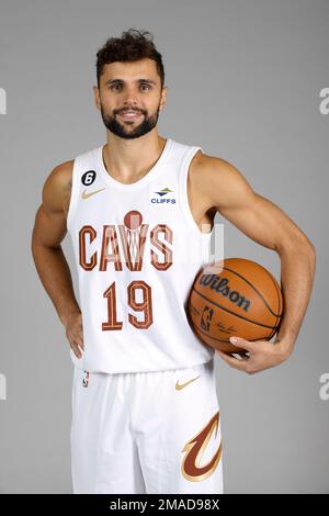 Cleveland Cavaliers guard Raul Neto 19 in the first half of an