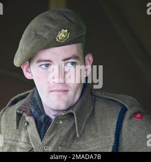 Infantryman of the East Yorkshire Regiment Stock Photo