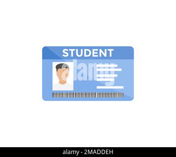 cartoon student id card