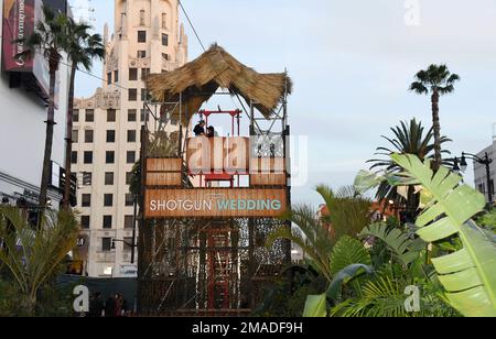 Hollywood, Ca. 18th Jan, 2023. Atmosphere at the Los Angeles premiere of Prime Video's 'Shotgun Wedding' at TCL Chinese Theatre on January 18, 2023 in Hollywood, California. Credit: Jeffrey Mayer/Jtm Photos,/Media Punch/Alamy Live News Stock Photo