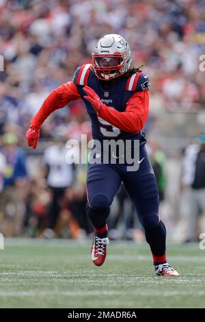 New England Patriots' Matthew Judon greets the End Zone Militia after an  NFL football game against the Detroit Lions at Gillette Stadium, Sunday,  Oct. 9, 2022 in Foxborough, Mass. (Winslow Townson/AP Images