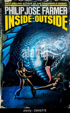 Inside Outside Novel by Philip José Farmer 1964 Stock Photo