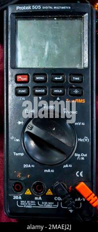 Digital Multimeter Protek 505 Hung Chang Co. Seoul Stock Photo