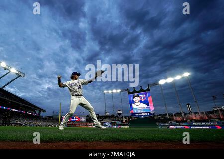 Kansas City Royals' Nate Eaton during a baseball game in Kansas City, Mo.,  Thursday, Aug. 11, 2022. (AP Photo/Colin E. Braley Stock Photo - Alamy