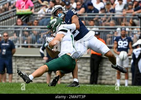 Ohio Wide Receiver Sam Wiglusz (12) Seen Playing San Diego State Aztecs ...