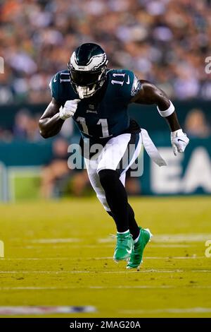 Philadelphia, PA, USA. 19th Sep, 2022. Philadelphia Eagles wide receiver  A.J. BROWN (11) in action during a week two game between the Philadelphia  Eagles and the Minnesota Vikings Monday, Sept 19, 2022;