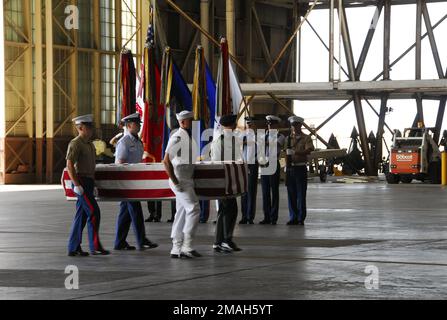 070412-A-9759M-039. Base: Hickam Air Force Base State: Hawaii (HI) Country: United States Of America (USA) Scene Major Command Shown: JOINT POW/MIA ACCOUNTING PACIFIC Stock Photo