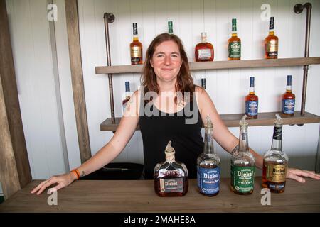 Nicole Austin, General Manager and Distiller at George Dickel is seen