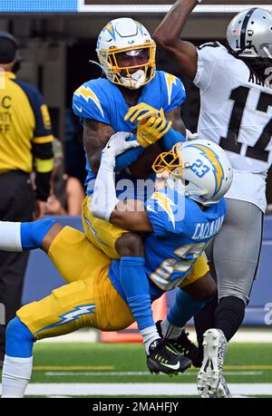 NFL: Los Angeles Chargers hang on to defeat Las Vegas Raiders