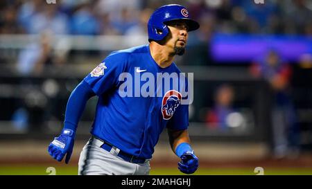 Photo: Chicago Cubs Rafael Ortega Cannot Make Catch On Home Run Ball -  SLP2022062613 