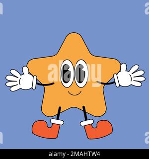 For icons, web, postcards, decor, packaging, prints for things, covers for notebooks, decoration of boxes for sticker, backpack, individual element an Stock Vector