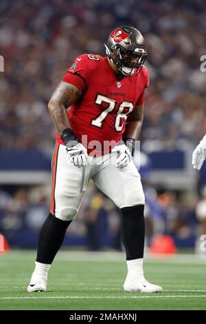 Tampa Bay Buccaneers offensive tackle Tristan Wirfs (78) blocks during an  NFL football game against the New York Jets, Sunday, Jan. 2, 2022, in East  Rutherford, N.J. (AP Photo/Adam Hunger Stock Photo - Alamy