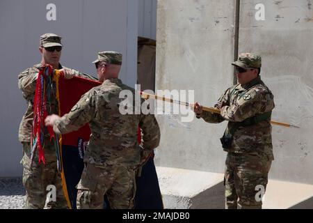 Col. Brian Ducote (Left) and Command Sgt. Maj. Mark A. Eckstrom (Right ...