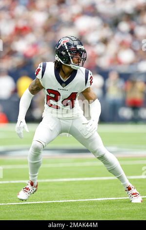 Houston Texans cornerback Derek Stingley Jr. (24) against the Denver  Broncos of an NFL football game Sunday, Sep 18, 2022, in Denver. (AP  Photo/Bart Young Stock Photo - Alamy