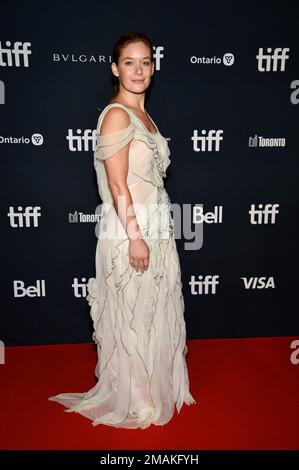 Rachel Keller attends the premiere of "Butcher's Crossing" at Roy