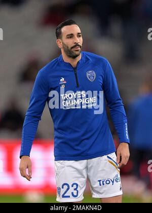 Adil RAMI of ESTAC Troyes during the French Cup, round of 64 football ...