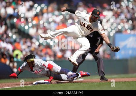 San Diego Padres first baseman Jake Cronenworth during a baseball game  against the San Francisco Giants in San Francisco, Tuesday, June 20, 2023.  (AP Photo/Jeff Chiu Stock Photo - Alamy