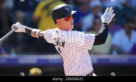 June 4 2022: Colorado catcher Brian Serven (6) during pre game